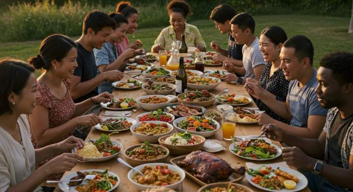repas de groupe